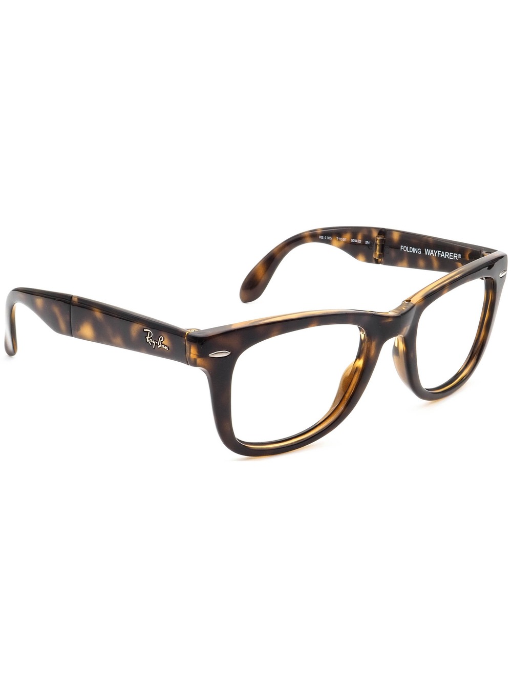 Ray-Ban RB 4105 710/51 Folding Wayfarer Sunglasses (no lenses)